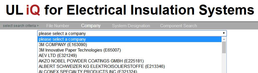 Electrical Insulation System Database ç»ç¼ç³»ç»æ¥è¯¢
